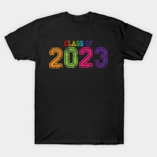 Varsity Rainbow Class of 2023 T-Shirt